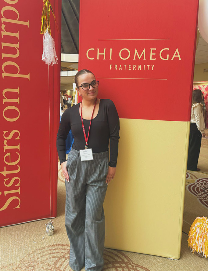 Libbie Gentner at Firesides Conference